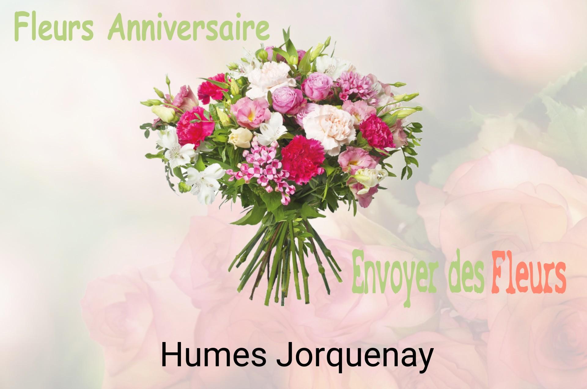 Bouquet de fleurs d’anniversaire livré à Humes-Jorquenay