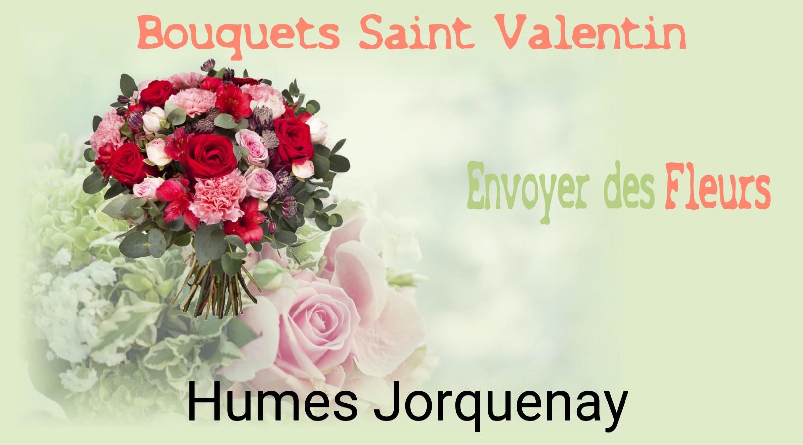 Roses de Saint-Valentin livrées à Humes-Jorquenay